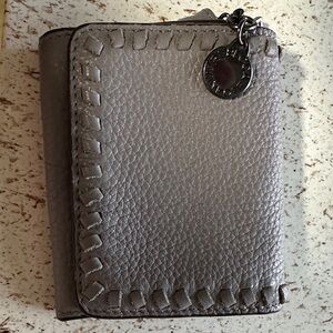 Rebecca Minkoff Silver Leather Wallet